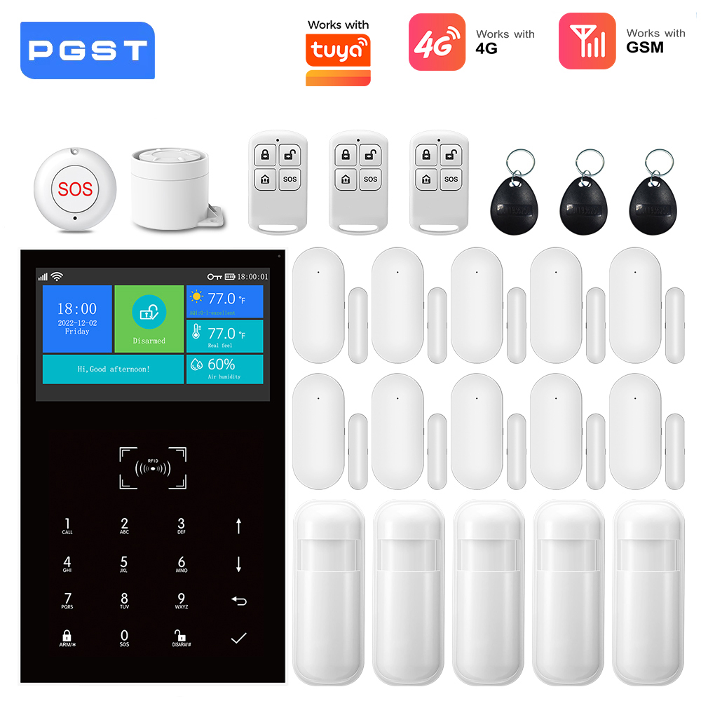 4G GSM WiFiアラームシステム、Tuyaスマートホー - Smart Home Ecosystems のレビューと価格
