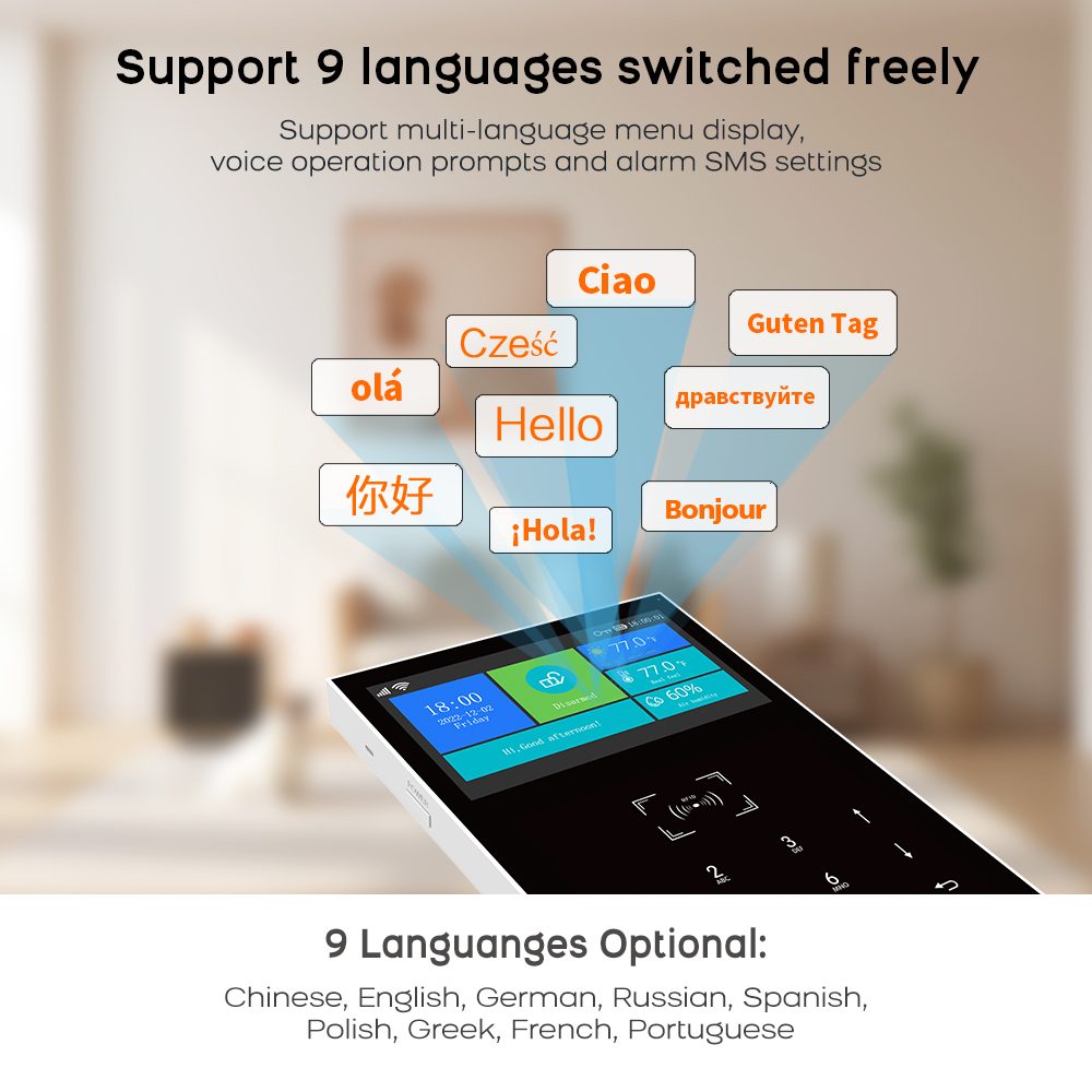 4G GSM WiFiアラームシステム、Tuyaスマートホー - Smart Home Ecosystems のレビューと価格