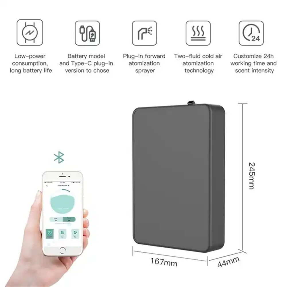 500m³対応アロマディフューザー スマートセントエアマシン - Smart Home Blog のレビューと価格