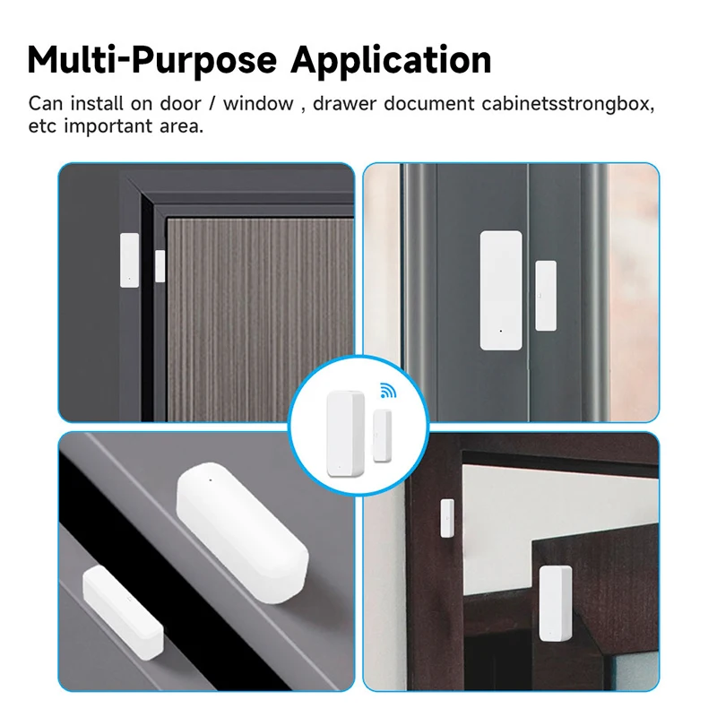 Tuya WiFi スマートドアセンサードア開閉検出器スマー - Smart Home Ecosystems のレビューと価格