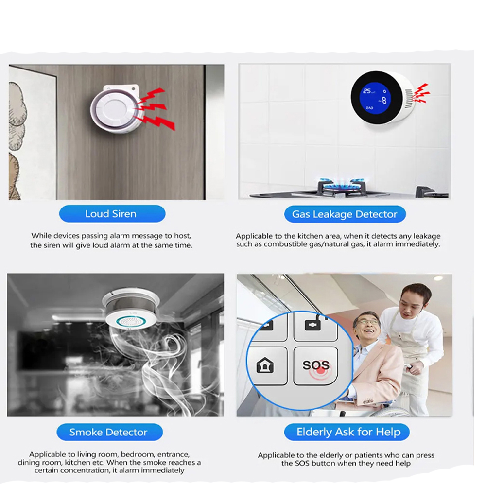PGST 4G Tuya スマートホーム警報システム、WiF - Smart Home Ecosystems のレビューと価格