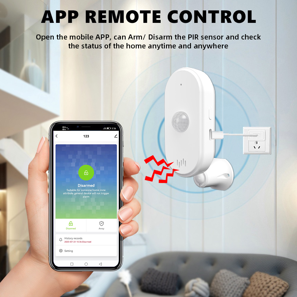 Onenuo-tuya wifi pirモーションセンサー, - Smart Home Wiser のレビューと価格
