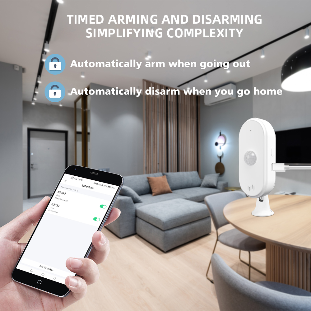 Onenuo-tuya wifi pirモーションセンサー, - Smart Home Wiser のレビューと価格